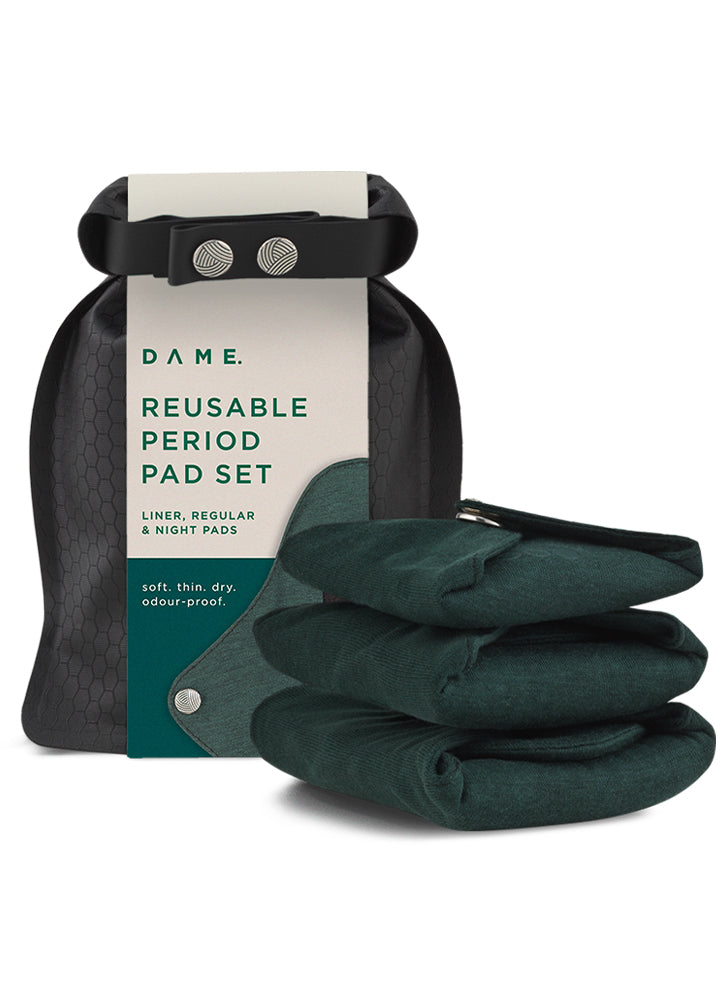 Reusable Menstrual Pad Starter Kit, 1 Day and 1 Night – Essence of
