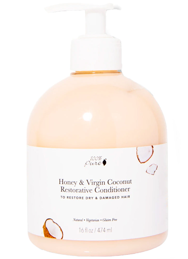 100% Pure Honey & Virgin Coconut Restorative Conditioner