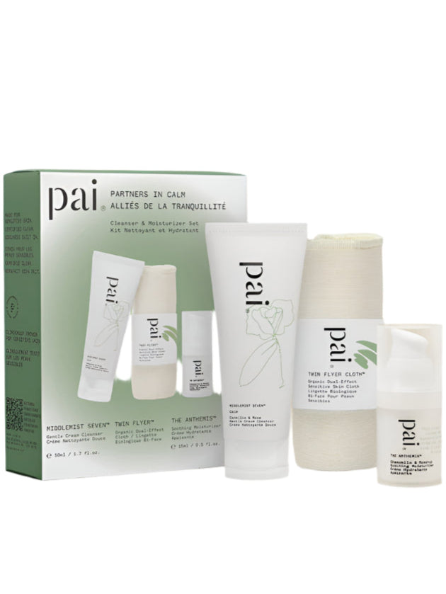 Pai Skincare Partners in Calm Cleanser & Moisturizer Set