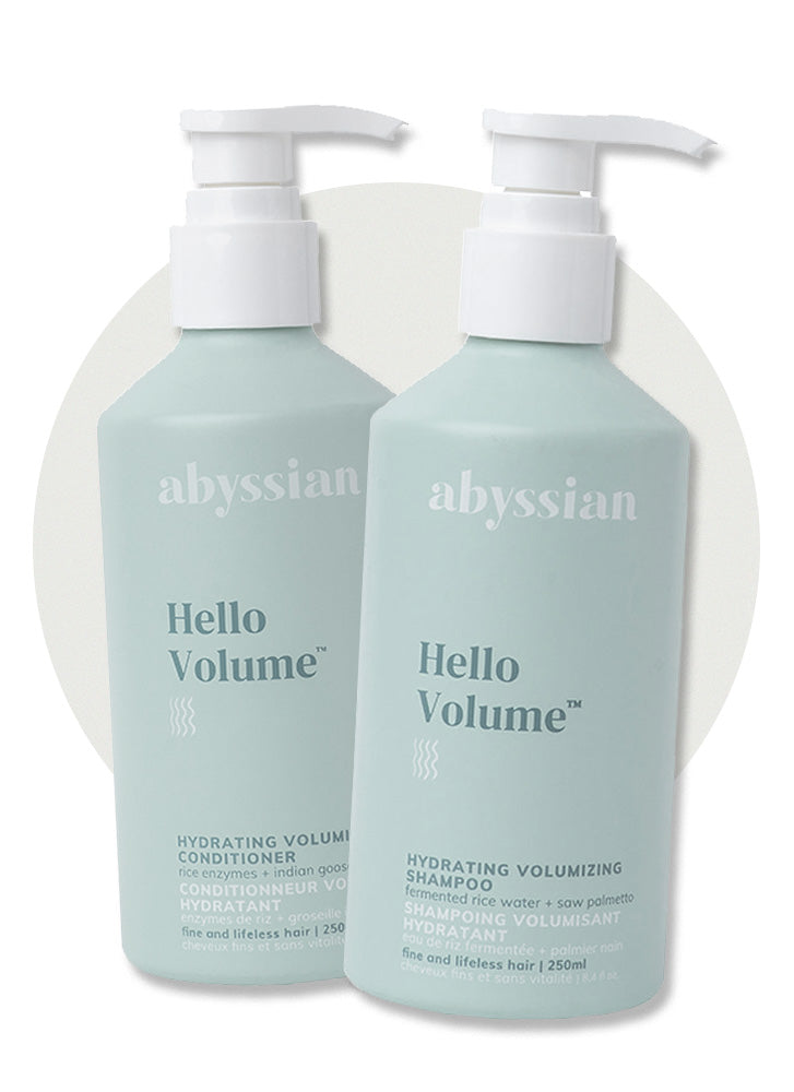 Abyssian Hydrating Volumizing Shampoo & Conditoner Bundle