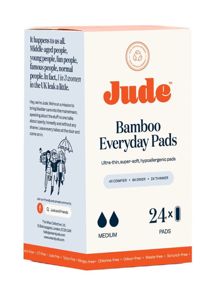 Jude Bamboo Everyday Incontinence Pads