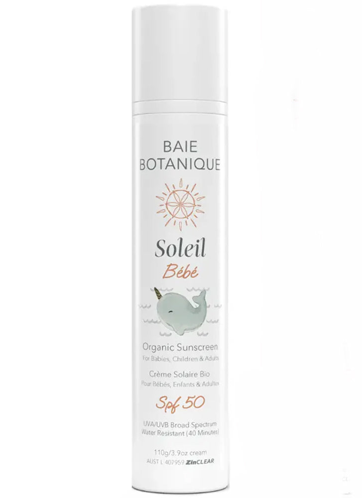 Baie Botanique Soleil Baby Sunscreen SPF50