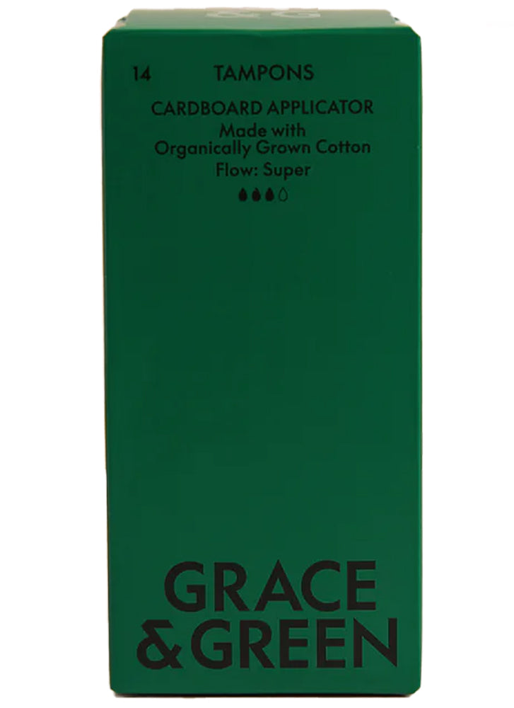 Grace & Green Applicator Tampons Super