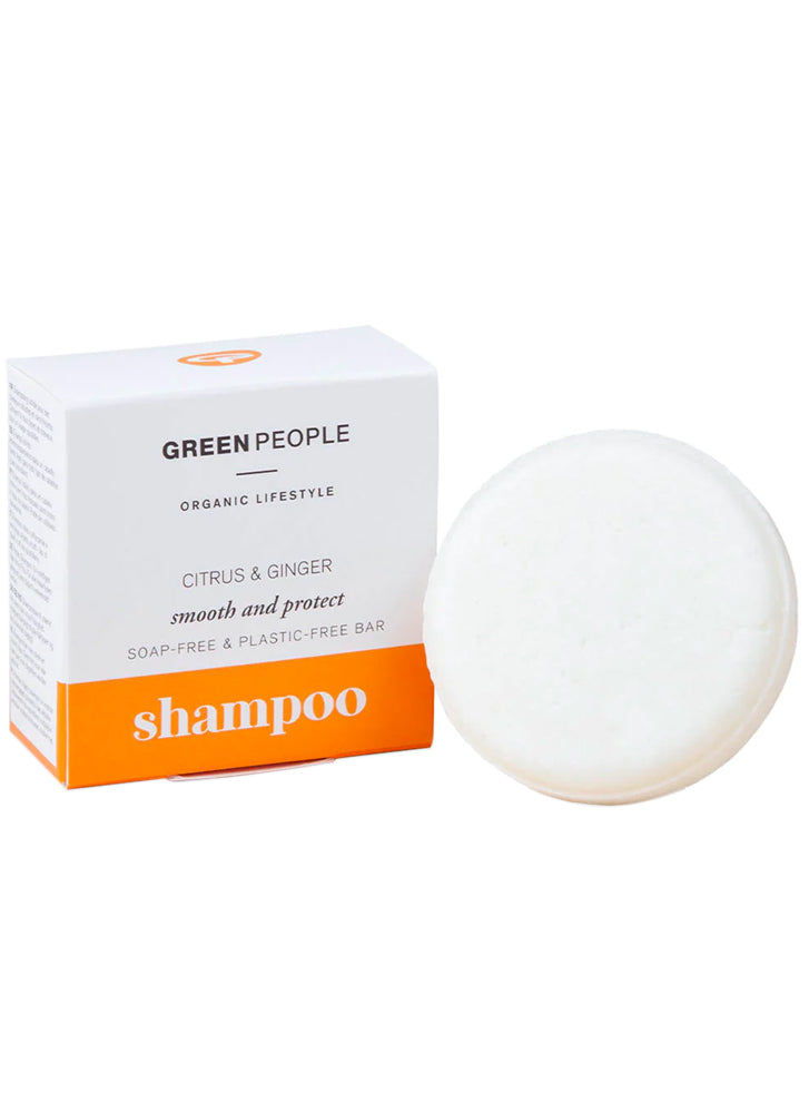 Green People Citrus Repairing Anti-Frizz Shampoo Bar