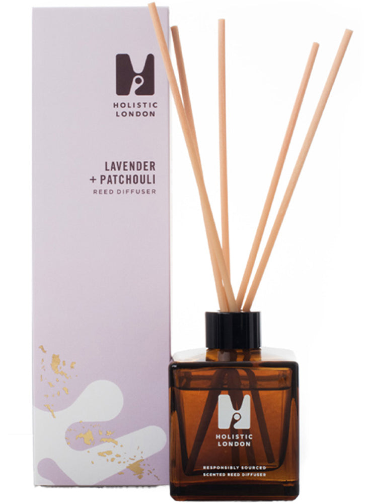 Holistic London Co Lavender + Patchouli Reed Diffuser