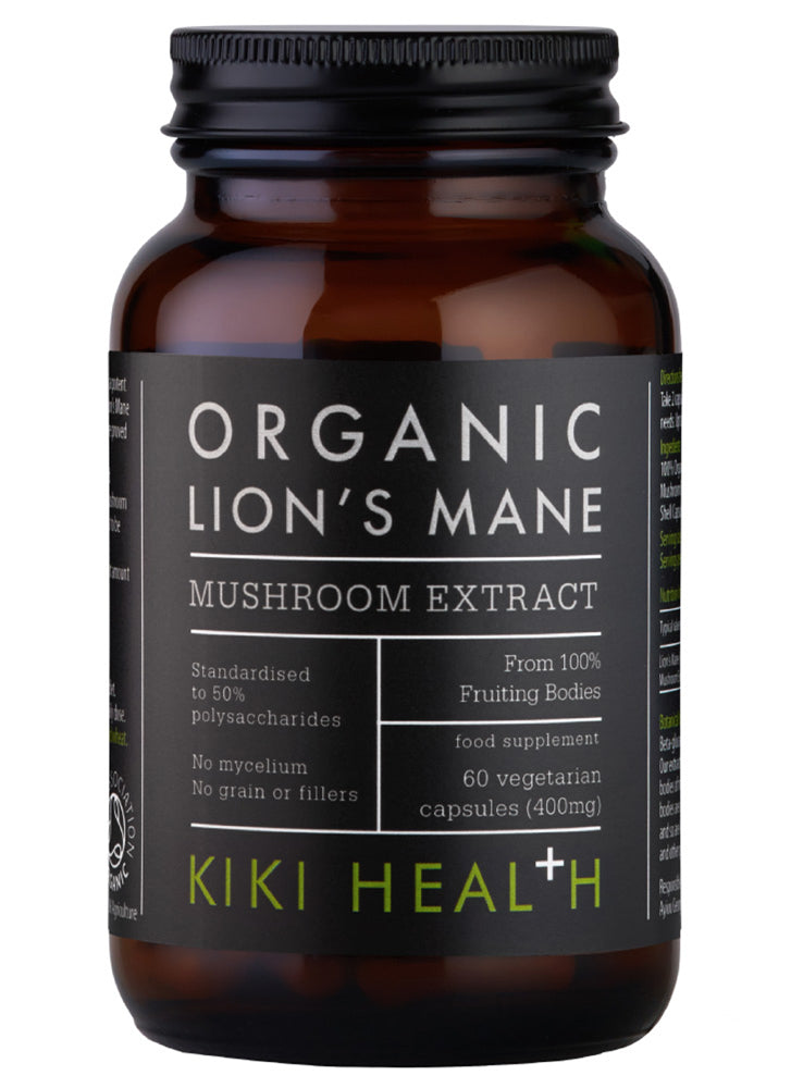 KIKI Health Organic Lion's Mane Extract Mushroom