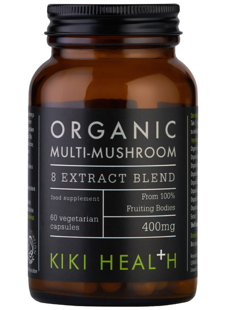 KIKI Health Organic Multi Mushroom 8 Extract Blend