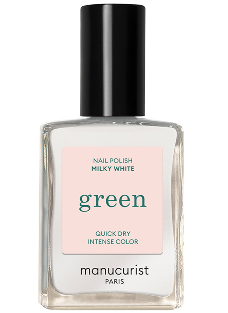 Manucurist Green Nail Polish Milky White