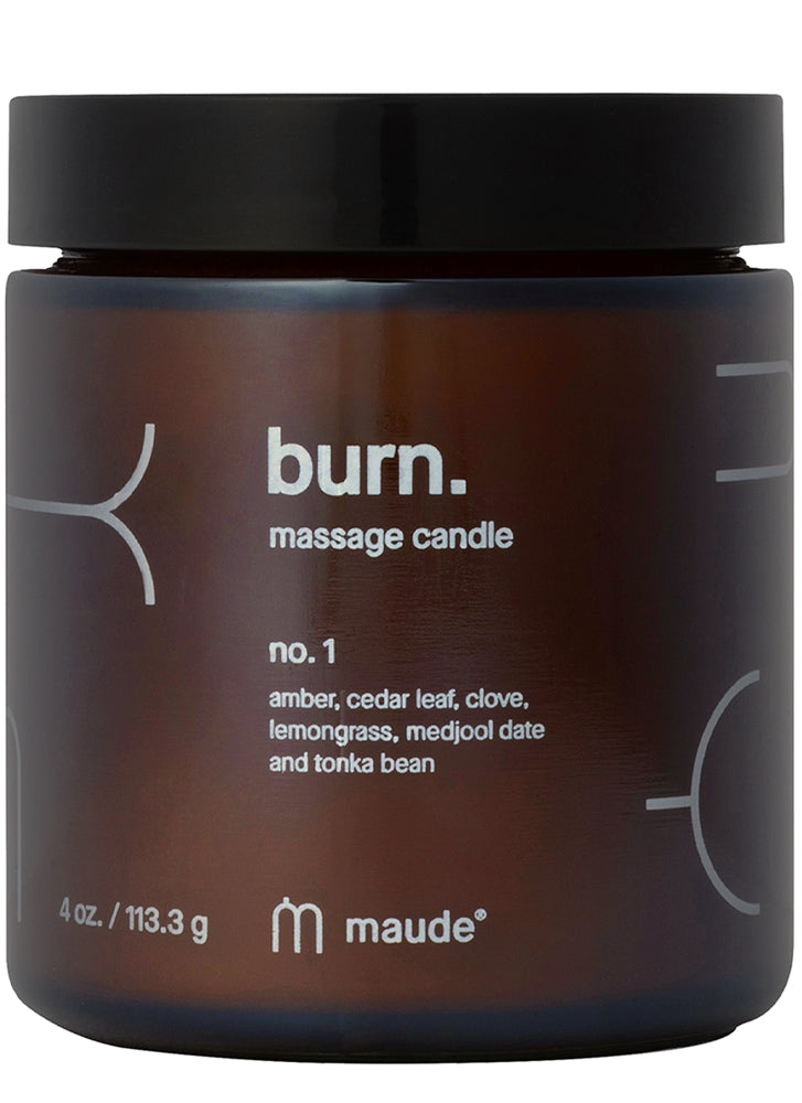 Maude Burn No. 1 Massage Candle