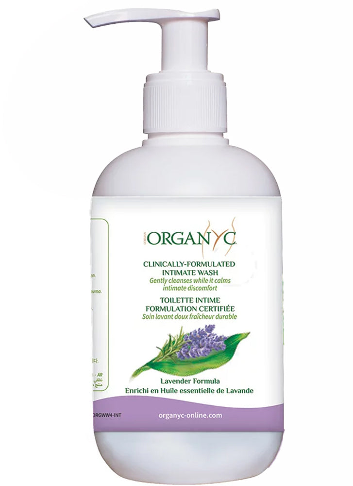 Organyc Intimate Wash with Lavender