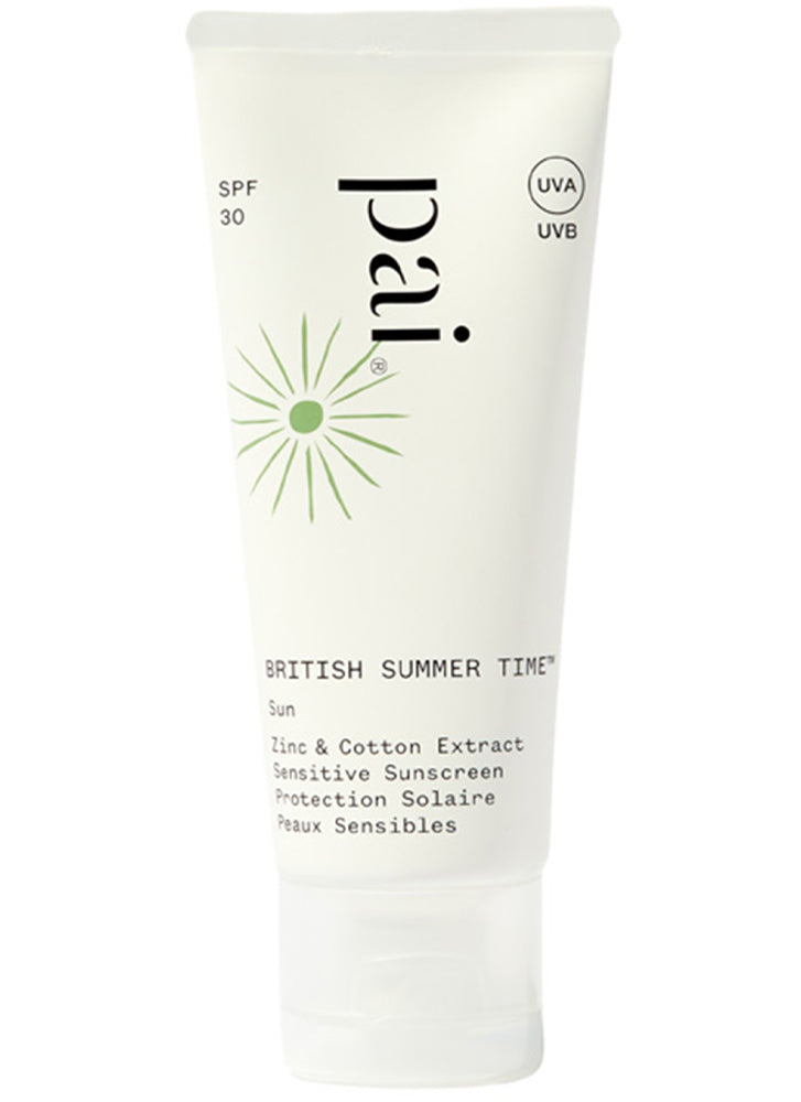 Pai Skincare British Summer Time Zinc & Cotton Extract SPF 30 Sensitive Sunscreen