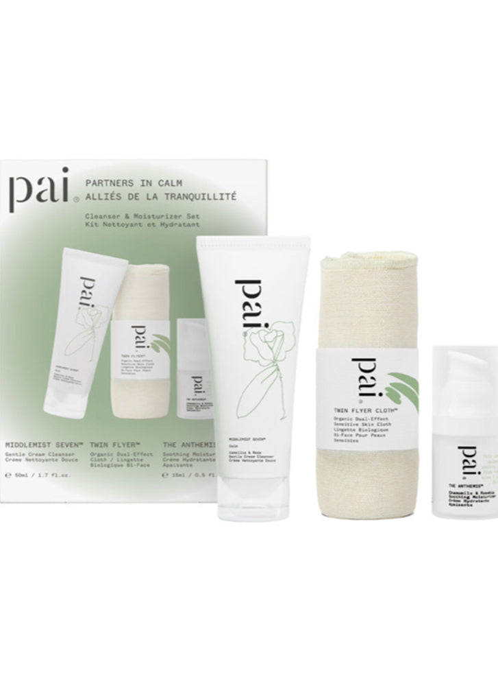 Pai Skincare Partners in Calm Cleanser & Moisturizer Set