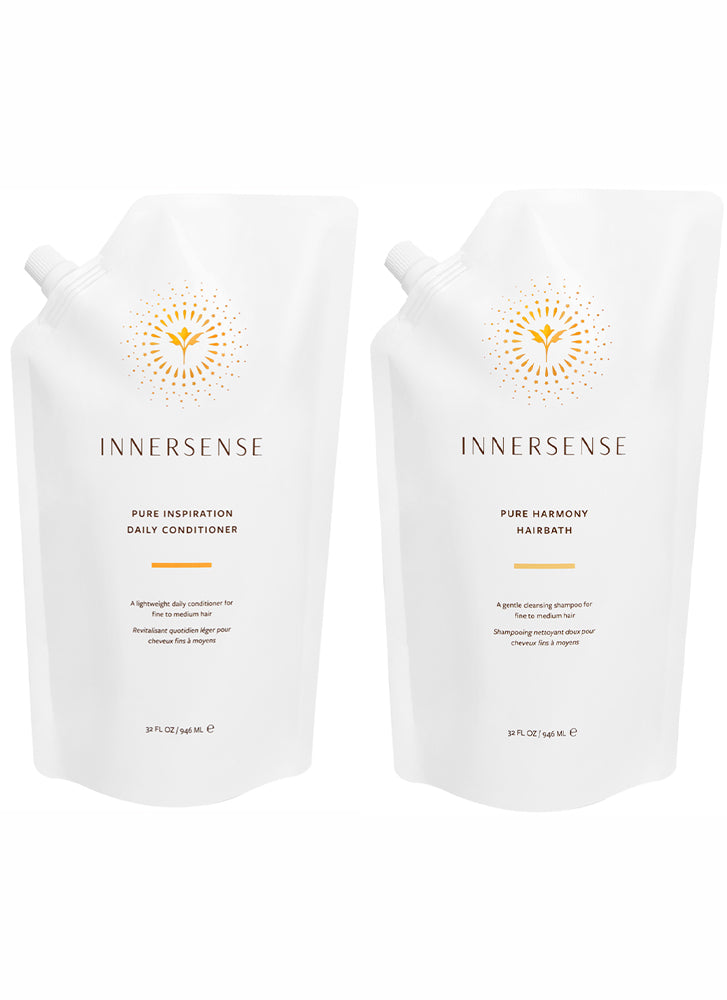 Innersense Pure Shampoo & Conditioner Refill Bundle