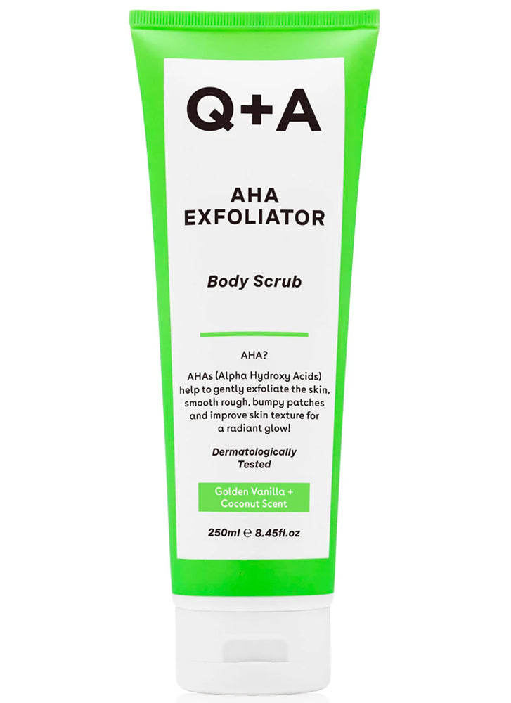 Q+A AHA Exfoliator Body Scrub