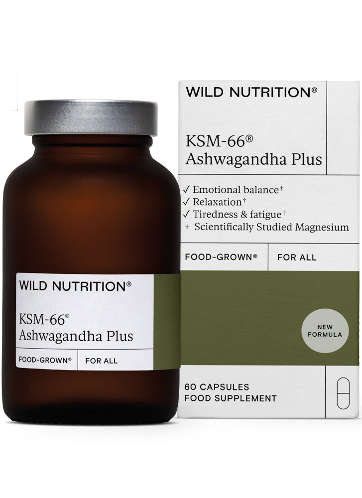 Wild Nutrition KSM-66 Ashwagandha Plus