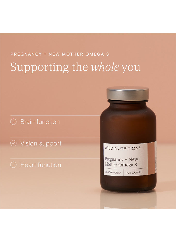 Wild Nutrition Pregnancy + New Mother Omega 3