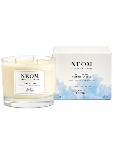 Neom Real Luxury Scented Candle (3 Wicks)