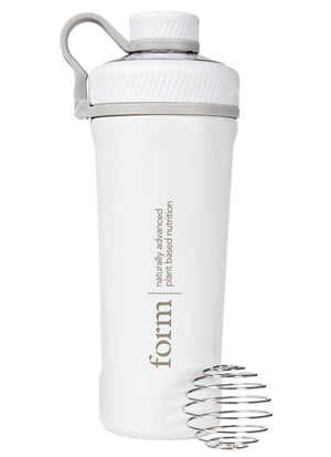 Form Nutrition Insulated Stainless Steel Shaker White