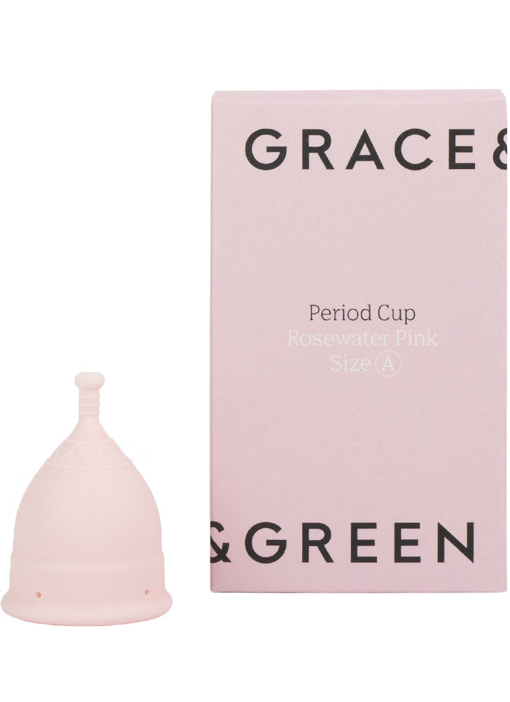 Grace & Green Period Cup Size A Rosewater Pink