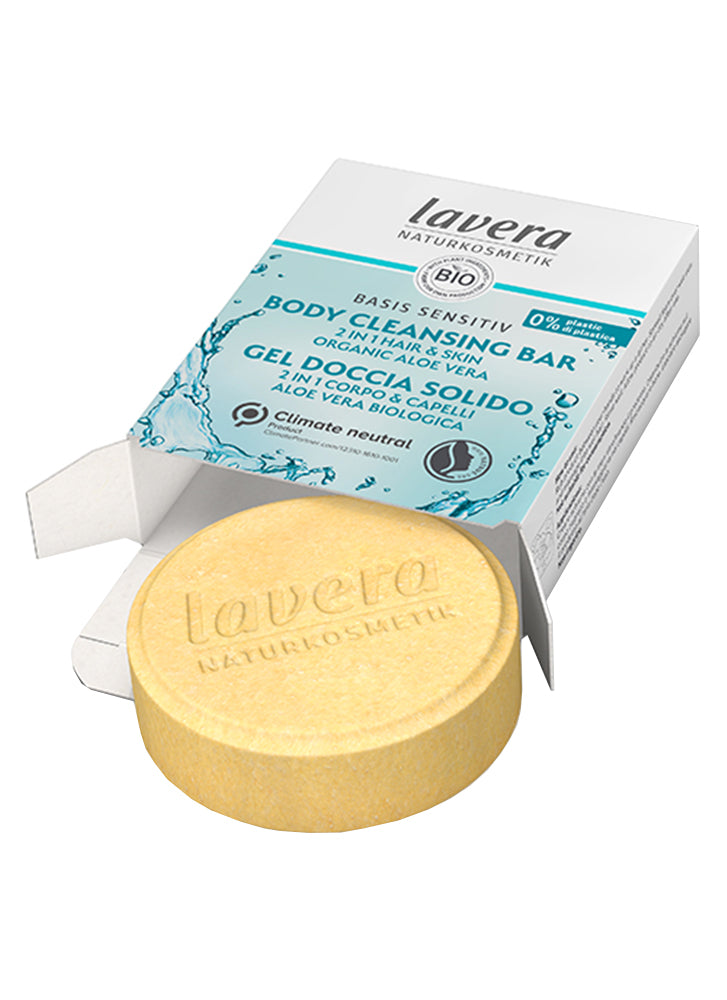 Lavera Basis Sensitive Body Cleansing Bar Naturisimo