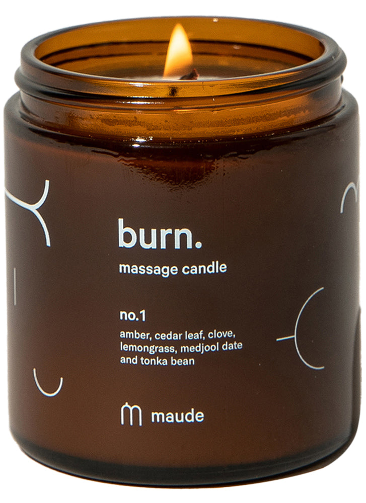 Maude Burn No. 1 Massage Candle – Naturisimo