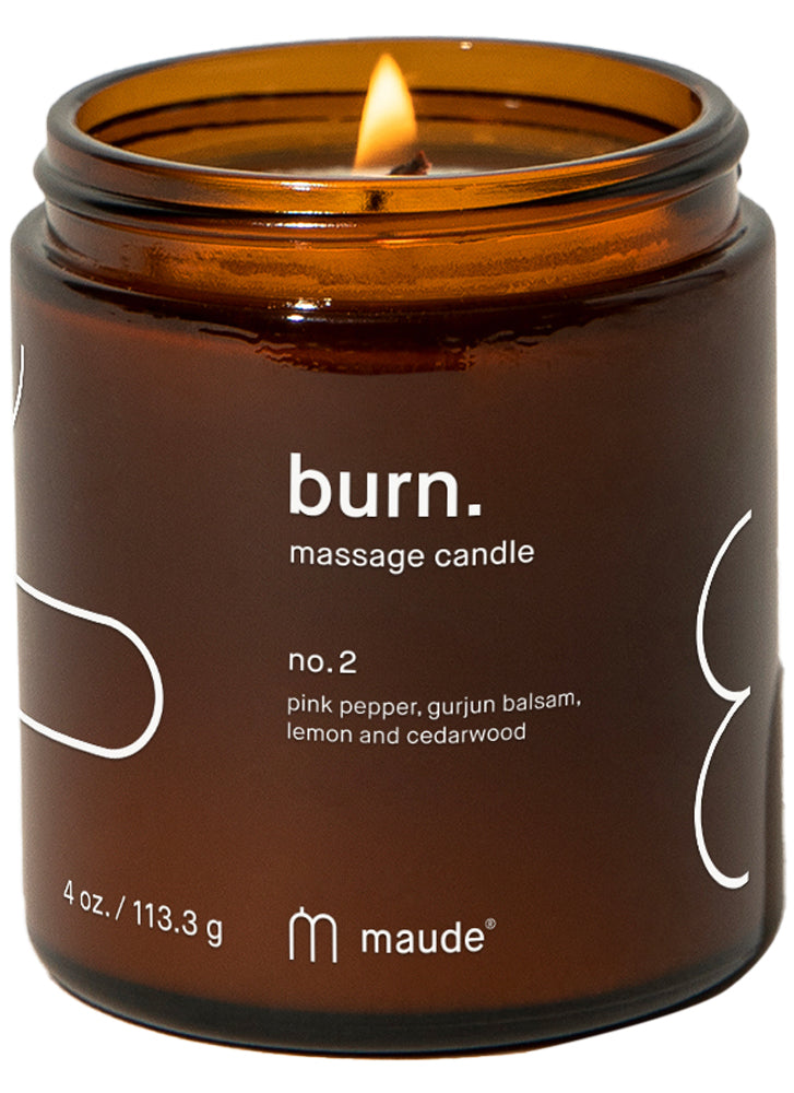 Maude Burn No. 2 Massage Candle – Naturisimo