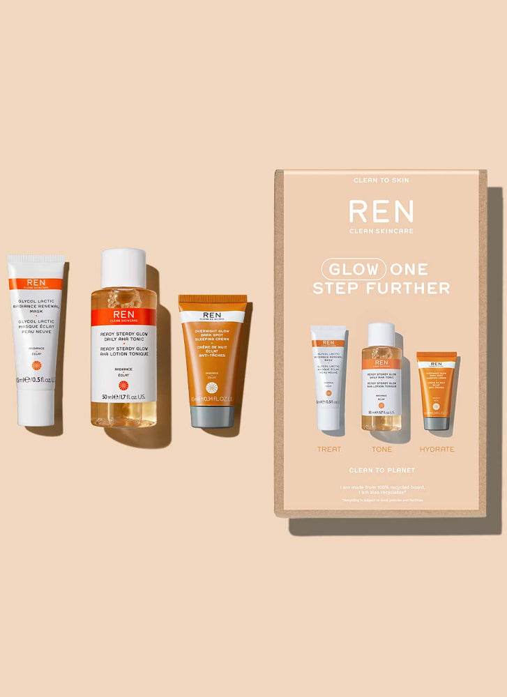 REN Clean Skincare Glow One Step Further Radiance Kit