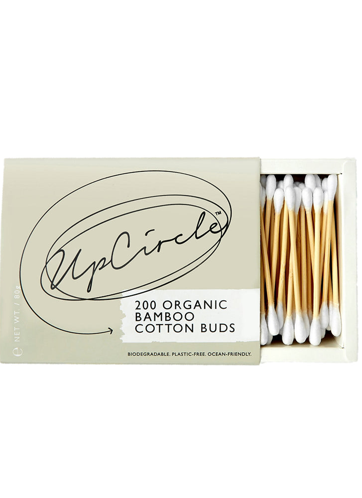 UpCircle 200 Organic Bamboo Cotton Buds