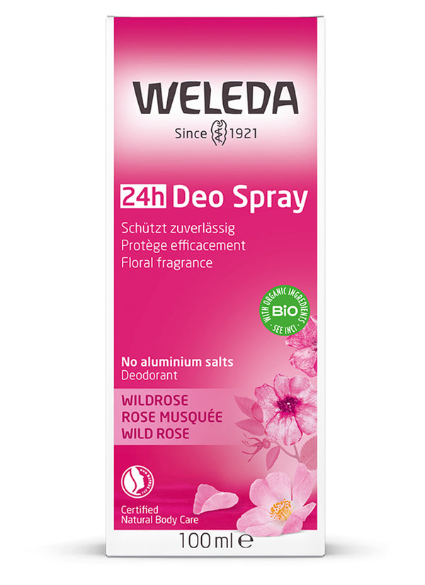 Weleda Wild Rose 24hr Deodorant – Naturisimo