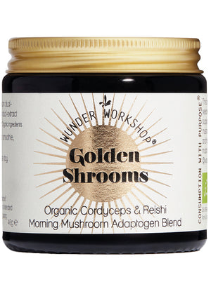 Wunder Workshop Golden Shrooms Energy & Immune Magic